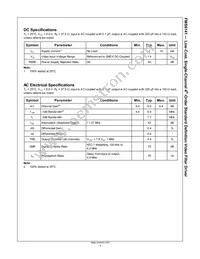 FMS6141CS Datasheet Page 4