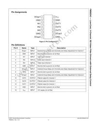 FMS6243MTC14 Datasheet Page 2