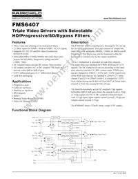 FMS6407MTF20X Datasheet Cover