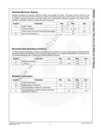 FMS6408MTC143 Datasheet Page 4