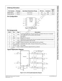 FMS6410BCSX Datasheet Page 3