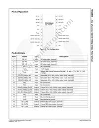 FMS6646MTC20X Datasheet Page 3