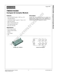 FMS6G15US60 Datasheet Cover