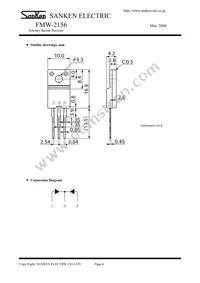 FMW-2156 Datasheet Page 4