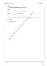 FMW-4306 Datasheet Cover