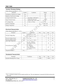 FMX-1106S Datasheet Page 2