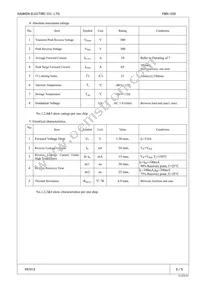 FMX-23S Datasheet Page 2