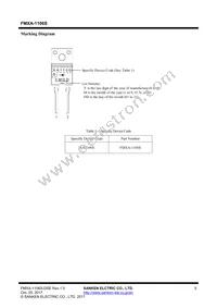 FMXA-1106S Datasheet Page 5
