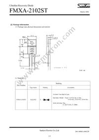 FMXA-2102ST Datasheet Page 3