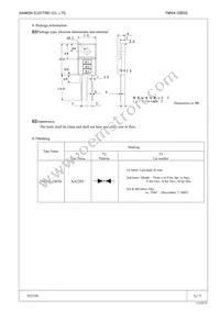 FMXA-2203S Datasheet Page 5