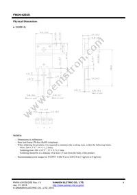 FMXA-4203S Datasheet Page 4