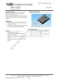 FMXA-4206S Datasheet Cover