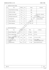 FMXK-1106S Datasheet Page 2