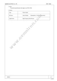 FMY-1036S Datasheet Cover