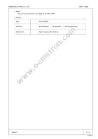 FMY-1106S Datasheet Cover