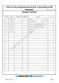 FN0200045 Datasheet Page 2