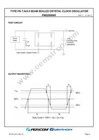 FN0200045 Datasheet Page 4