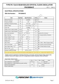 FN1200041Z Datasheet Page 3