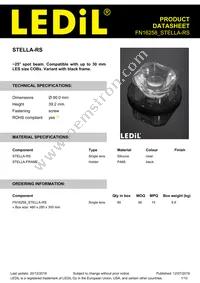 FN16258_STELLA-RS Datasheet Cover