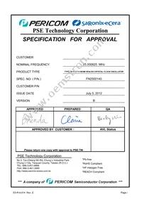 FN2500140 Datasheet Cover