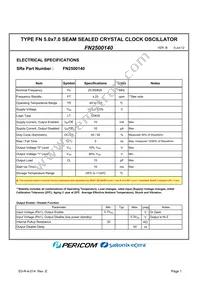 FN2500140 Datasheet Page 3