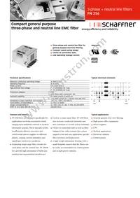 FN256-160-40 Datasheet Cover
