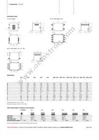 FN256-160-40 Datasheet Page 3