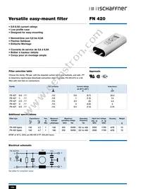 FN422-6.5-13 Datasheet Cover