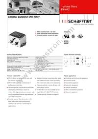 FN612B-10-06 Datasheet Cover