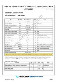 FN7500043 Datasheet Page 3