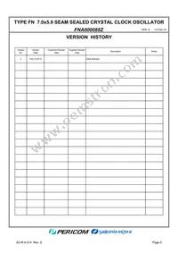 FNA000088Z Datasheet Page 2