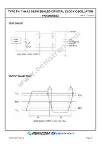 FNA000088Z Datasheet Page 4