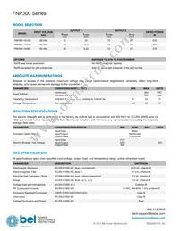 FNP300-1012G Datasheet Page 2