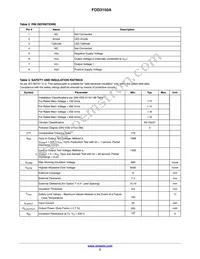 FOD3150A Datasheet Page 2