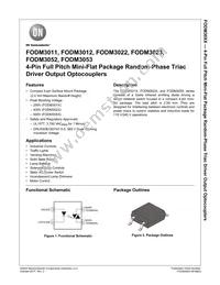 FODM3023-NF098 Datasheet Cover