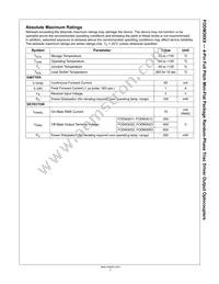 FODM3023-NF098 Datasheet Page 3