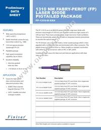FP-1310-5I-100SMF-SCUPC Datasheet Cover