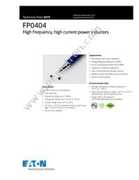 FP0404R1-R080-R Datasheet Cover