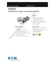 FP1007R3-R22-I Datasheet Cover