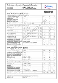FP100R06KE3BOSA1 Datasheet Page 2