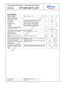 FP100R12KT4B11BOSA1 Datasheet Page 6