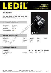 FP10996_LISA2-W-PIN Datasheet Cover