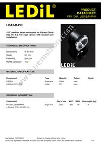 FP11001_LISA2-M-PIN Datasheet Cover