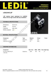FP11072_LISA2-M-CLIP Datasheet Cover