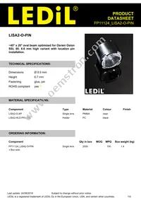 FP11124_LISA2-O-PIN Datasheet Cover