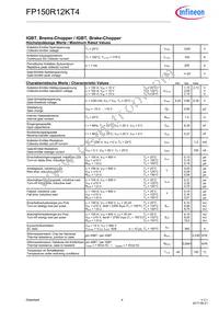 FP150R12KT4BPSA1 Datasheet Page 4