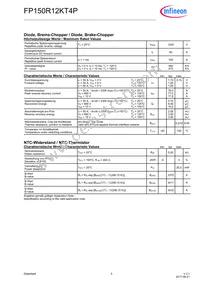 FP150R12KT4PBPSA1 Datasheet Page 5