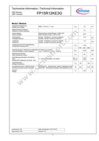 FP15R12KE3GBOSA1 Datasheet Page 5