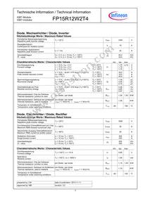FP15R12W2T4BOMA1 Datasheet Page 3