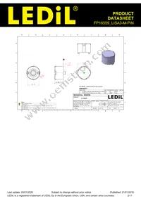 FP16559_LISA3-M-PIN Datasheet Page 2